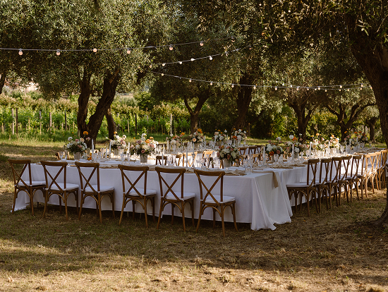 Villa Cetinale &mdash; Elevating Tuscan Weddings with Italian-Designed Chiavari Chairs1