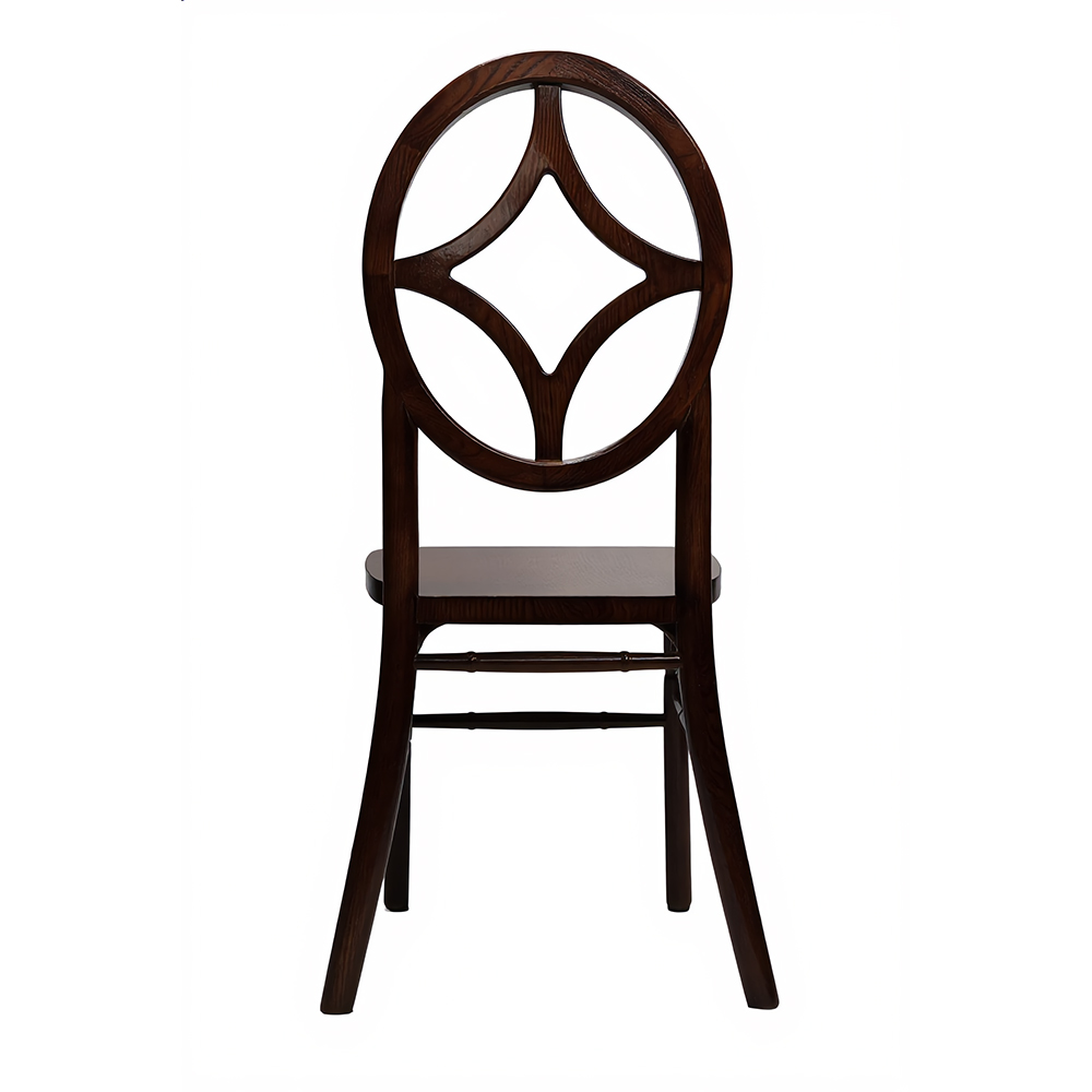 Walnut Finish Wooden Diamond-Back  Phoenix Chair