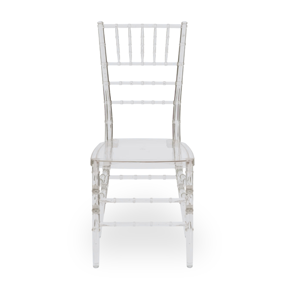 Resin Chiavari Chair &ndash; Crystal