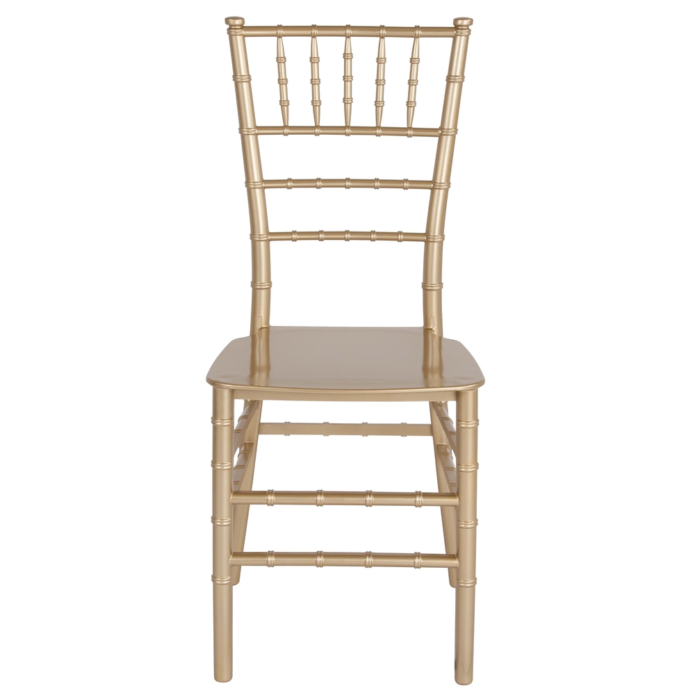 Resin Chiavari Chair &ndash; Gold