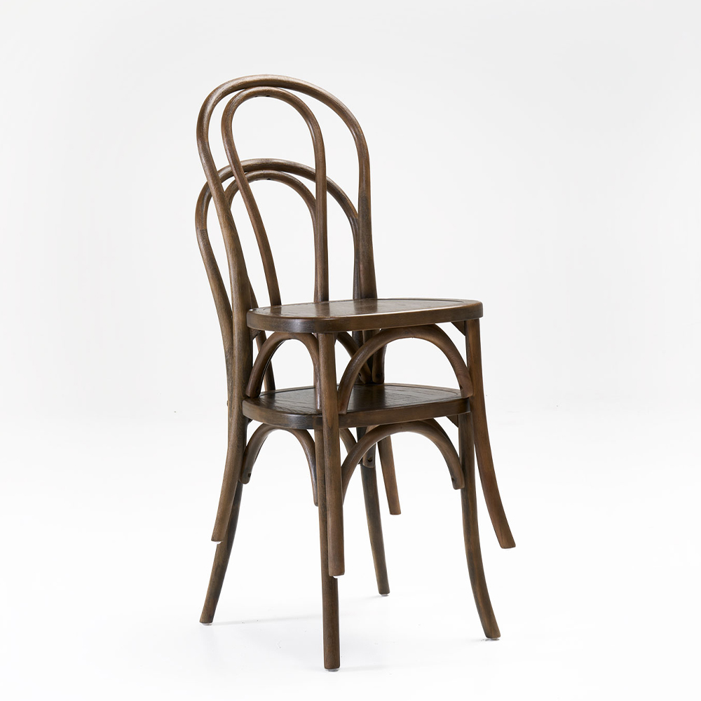 Wood Bentwood  Chair-Antique