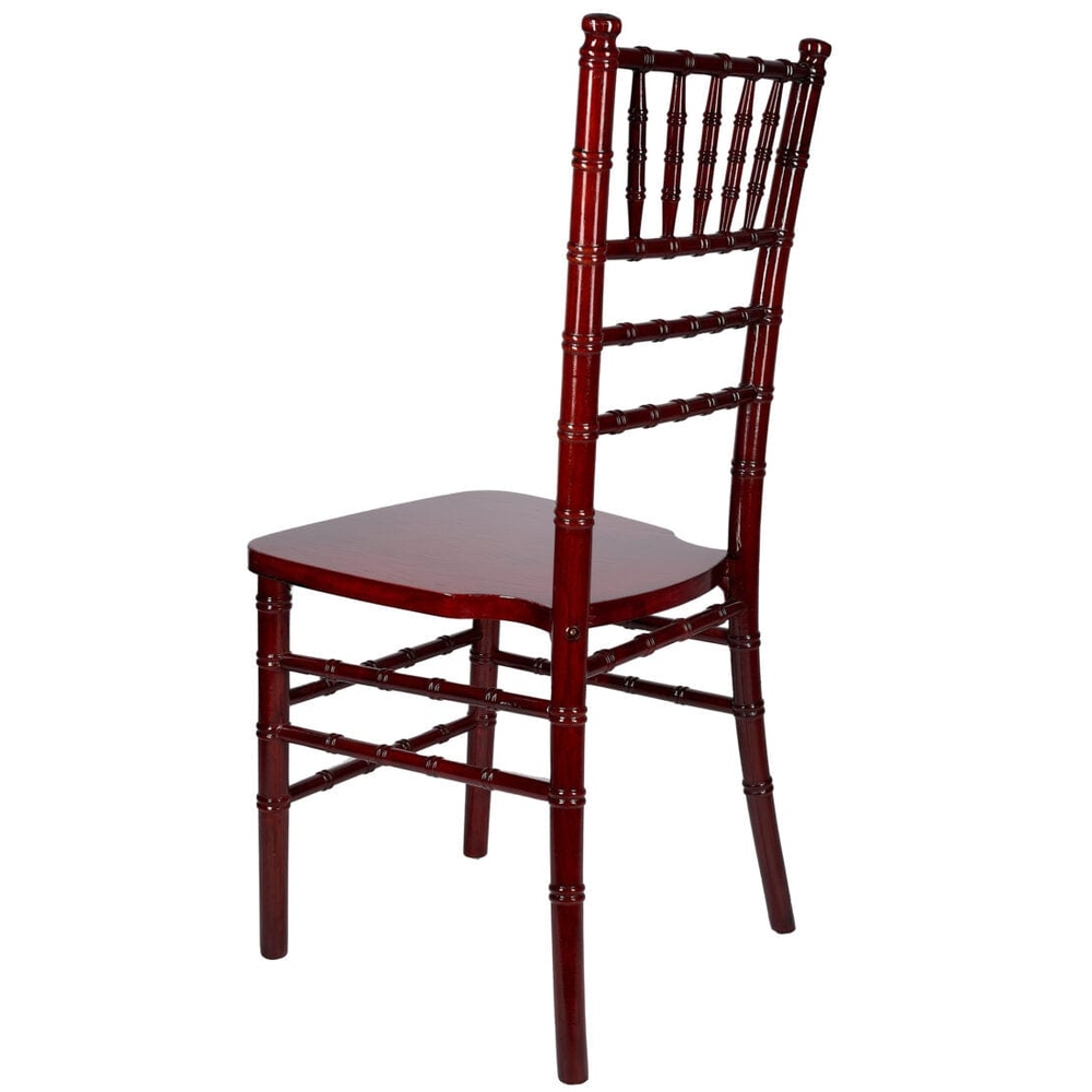 Mahogany Red Wine Wood Chiavari Chair