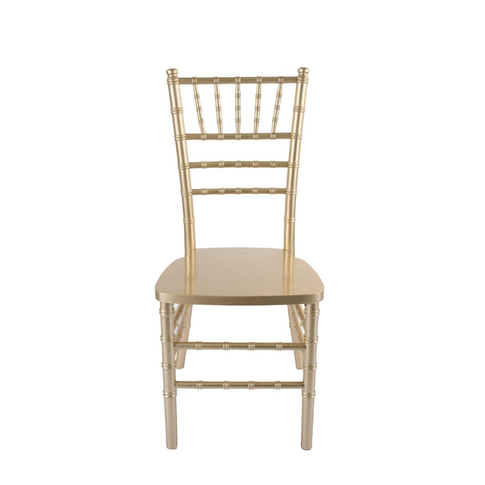 Gold Champagne Wood Chiavari Chair