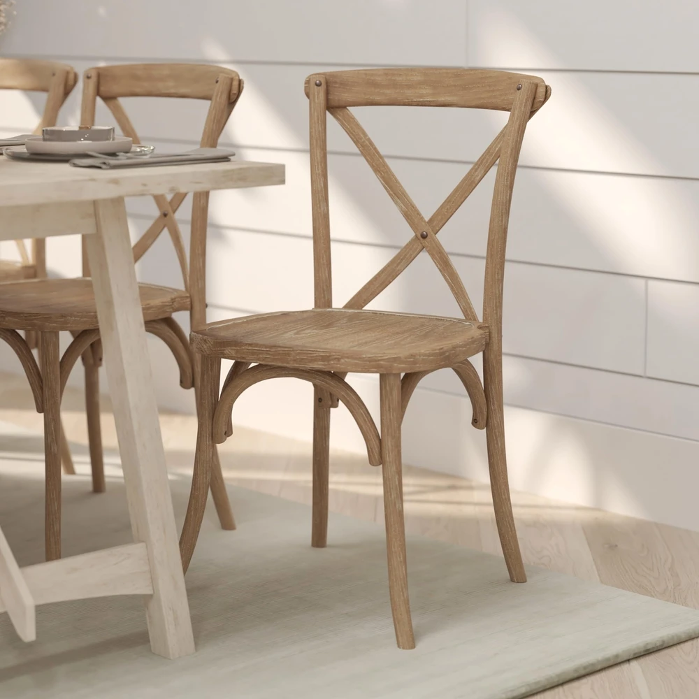 Sedia Cross in Legno