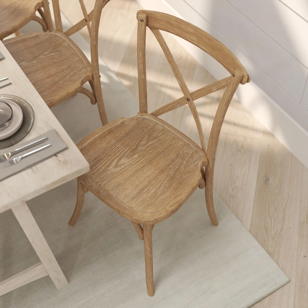Sedia Cross in Legno