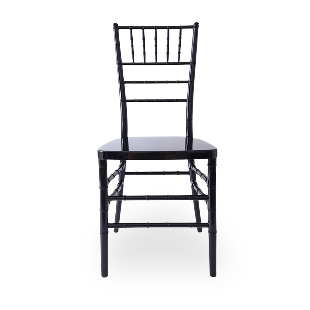 Resin Chiavari Chair &ndash; Black