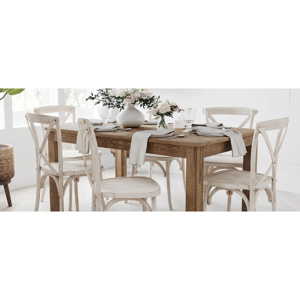 Sedia Cross in Legno