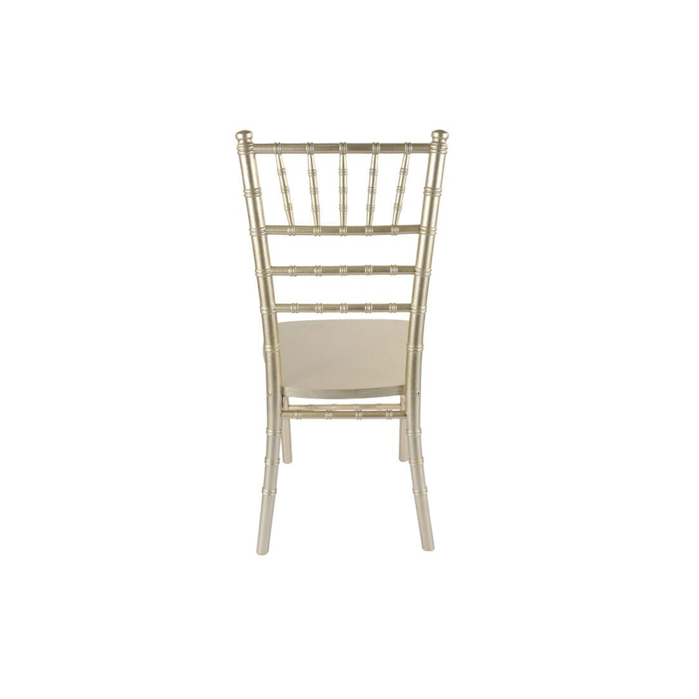 Gold Champagne Wood Chiavari Chair