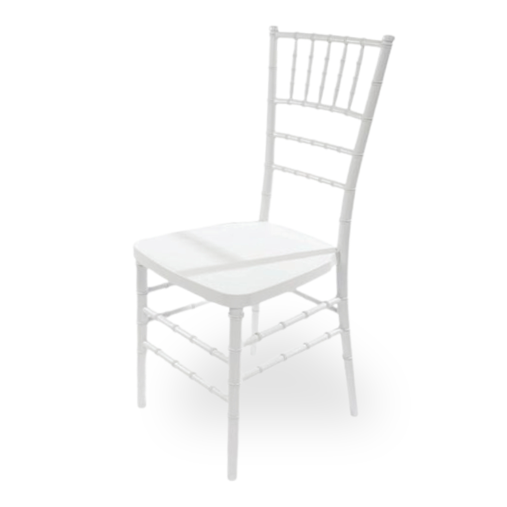 Resin Chiavari Chair &ndash; White