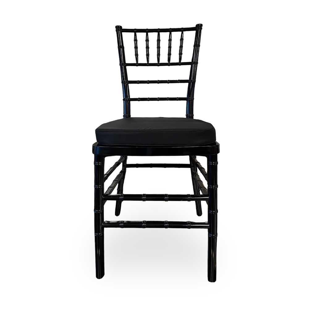 Resin Chiavari Chair &ndash; Black