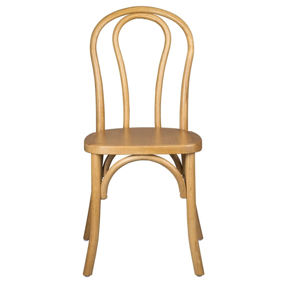 Wood Bentwood  Chair-Natural