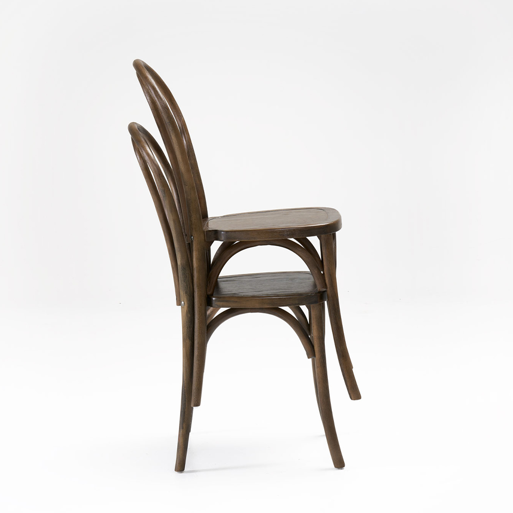 Wood Bentwood  Chair-Antique