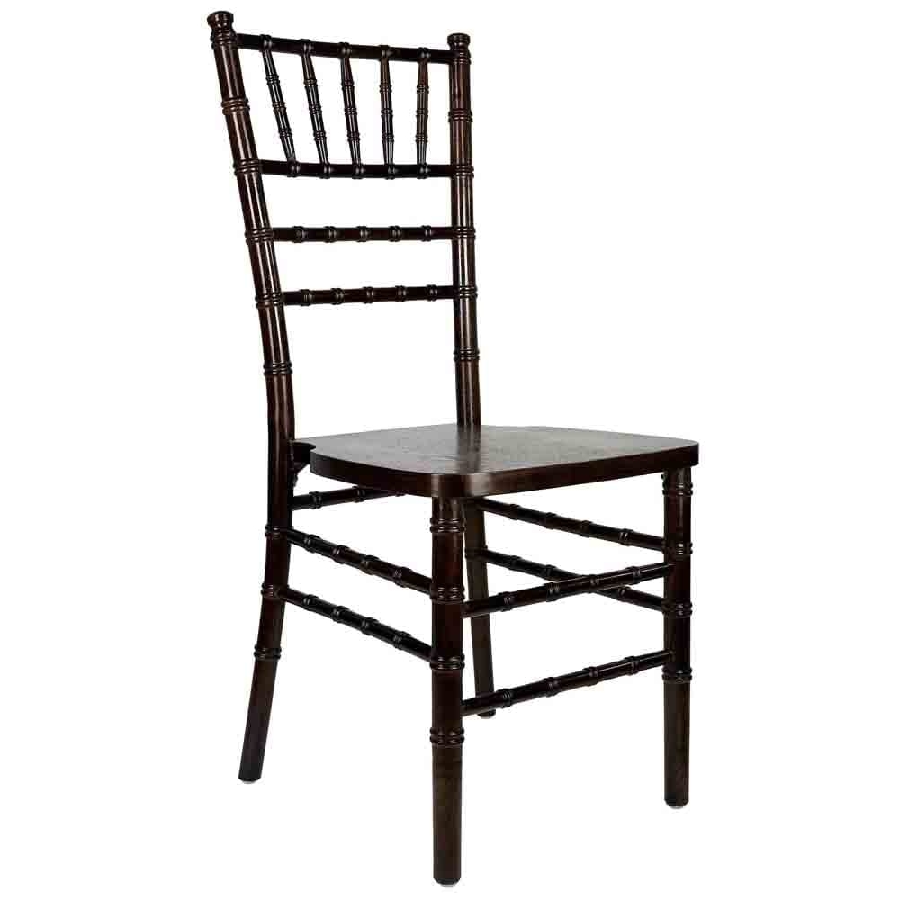 Dark Brown Wood Chiavari Chair
