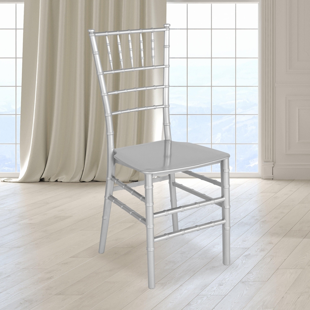 Resin Chiavari Chair -Silver