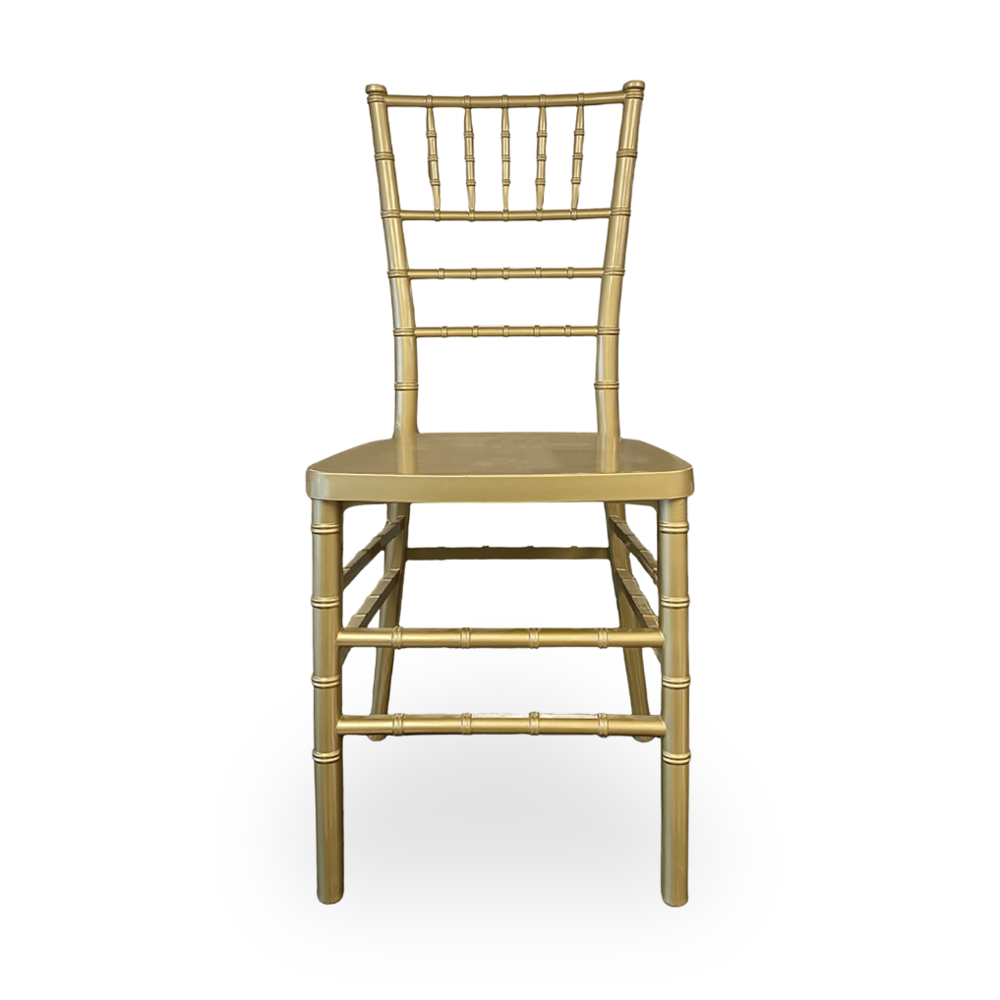 Resin Chiavari Chair &ndash; Gold