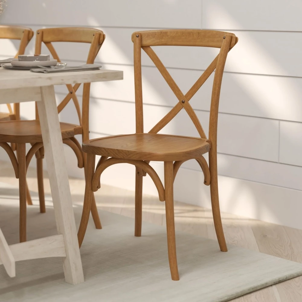 Sedia Cross in Legno