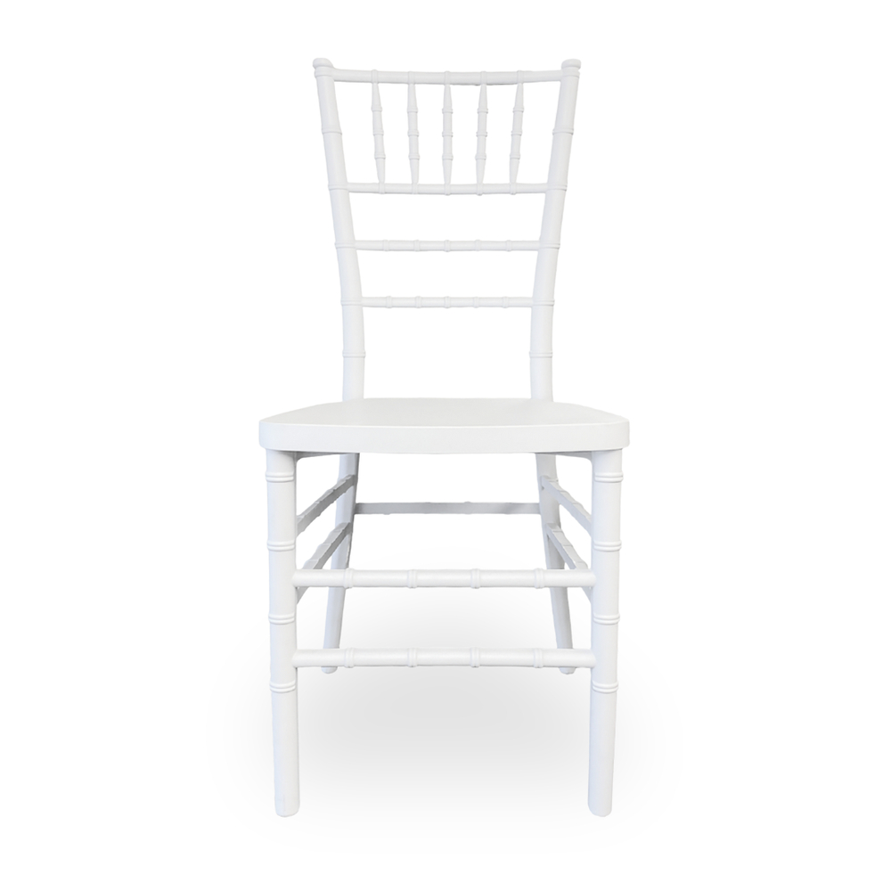 Resin Chiavari Chair &ndash; White