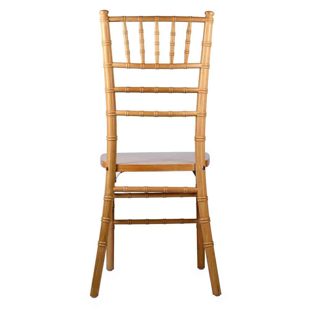 Dark Natural  Wood Chiavari Chair