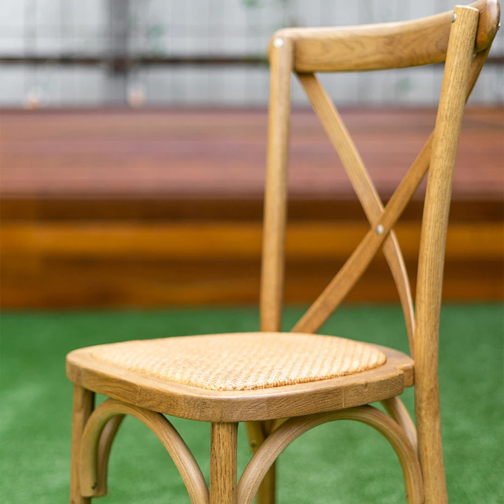 Sedia Cross in Legno