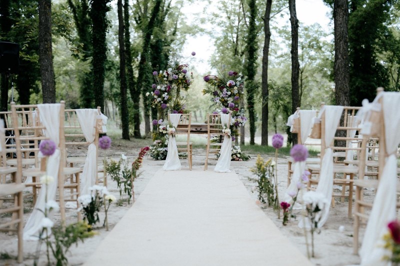 Starry Courtyard – Minimalist Light Luxury Outdoor Wedding Dinner