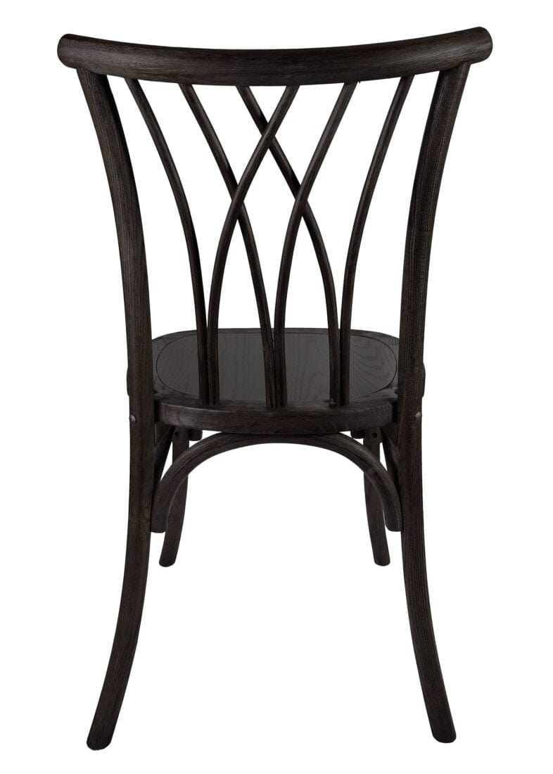 Black Wood Willow Chair