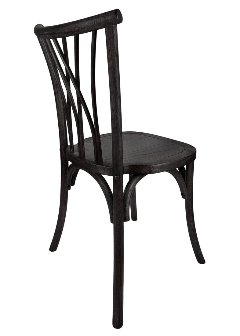Black Wood Willow Chair