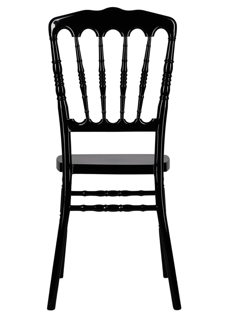 Resin Napoleon Chair-Black