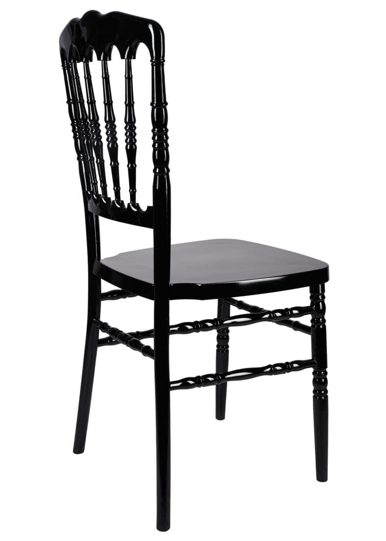 Resin Napoleon Chair-Black
