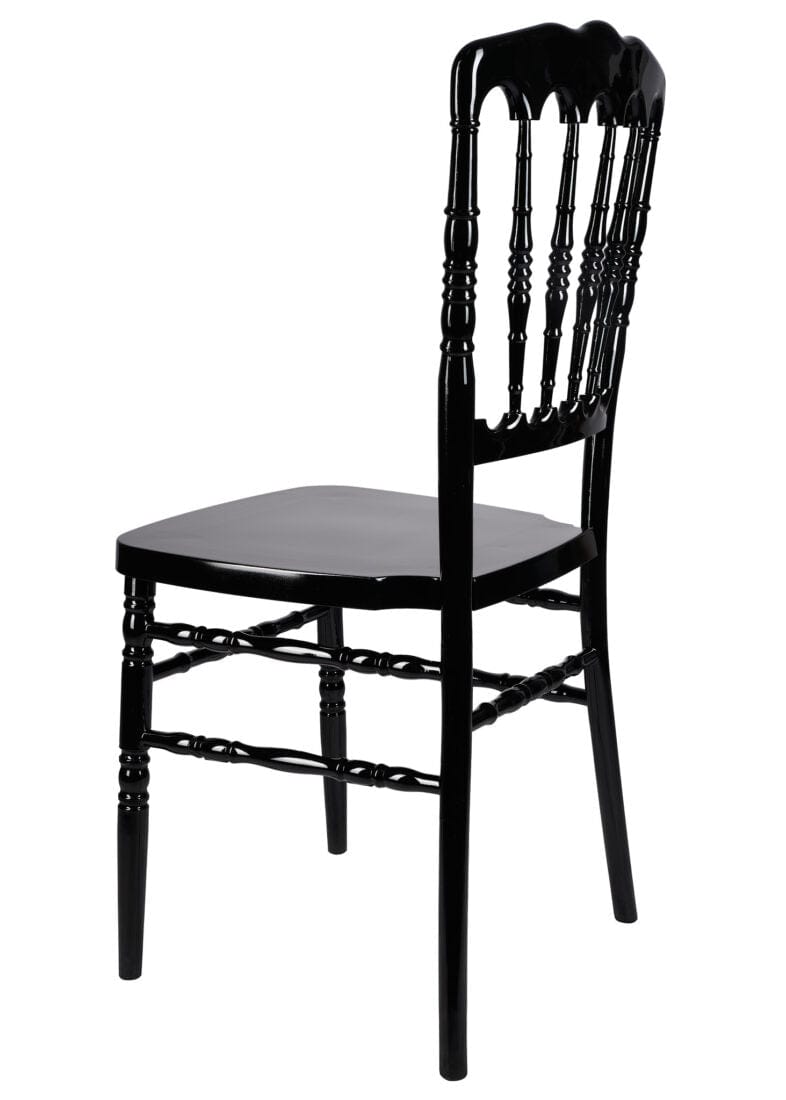 Resin Napoleon Chair-Black