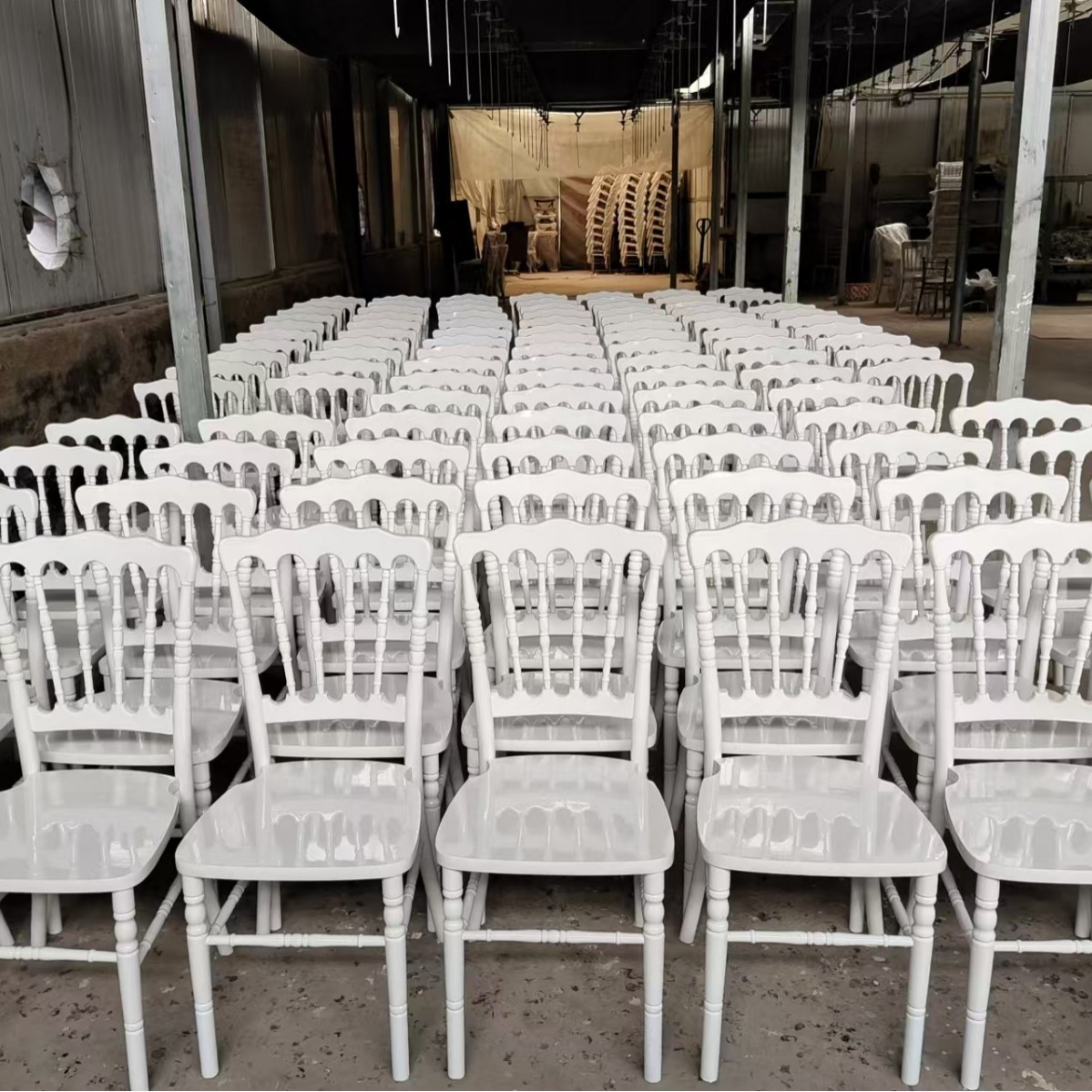 Napoleon Wedding Chair -White