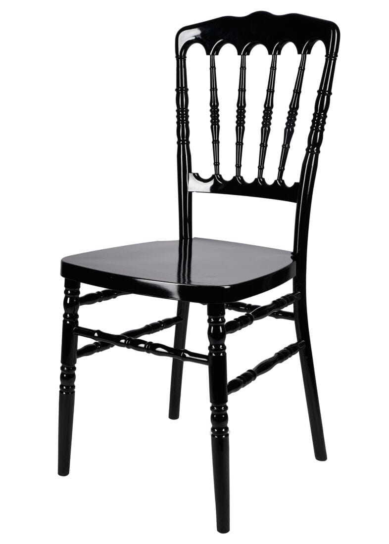 Resin Napoleon Chair-Black