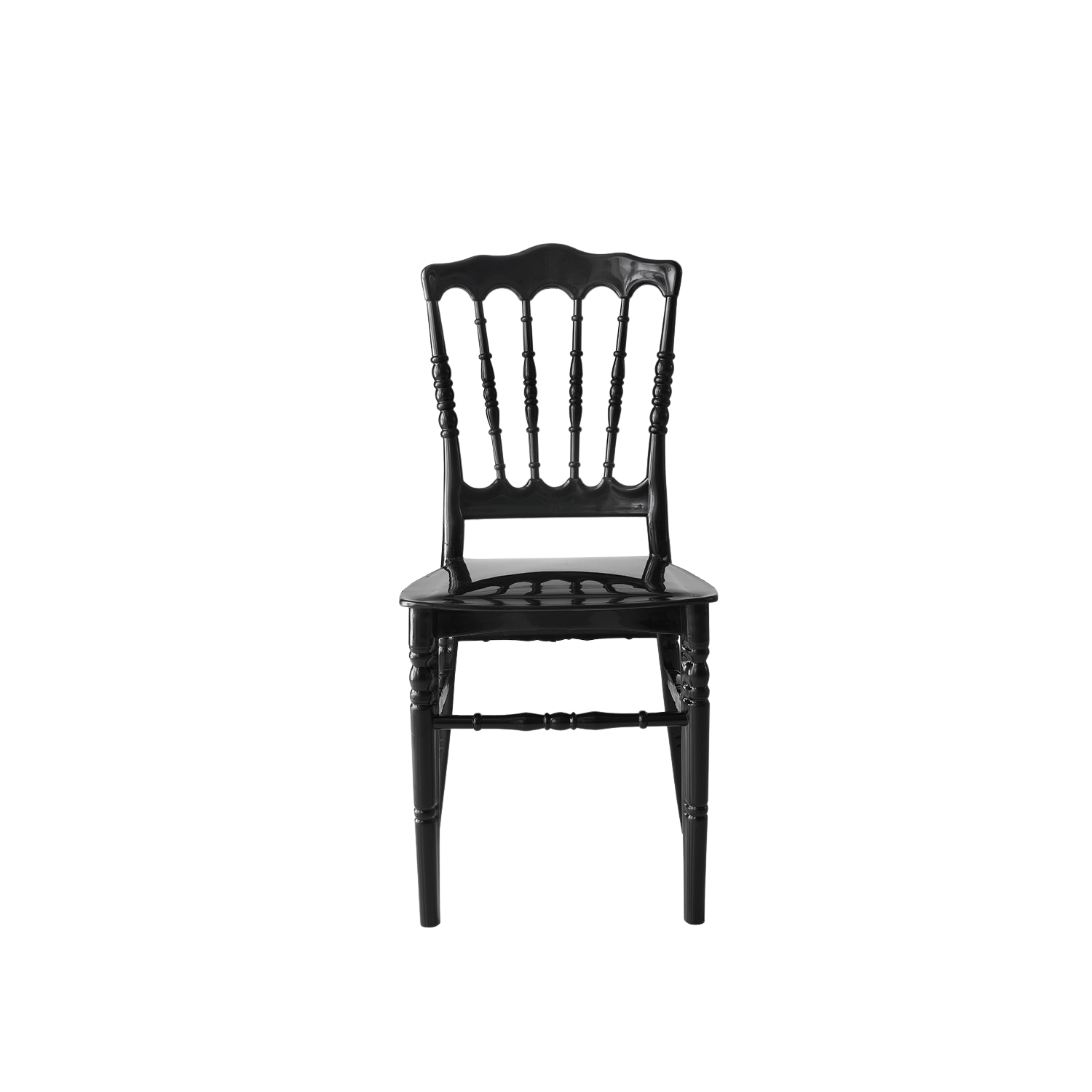 Resin Napoleon Chair-Black