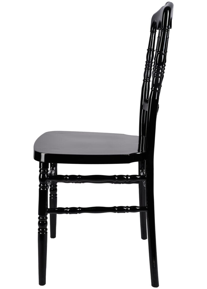 Resin Napoleon Chair-Black