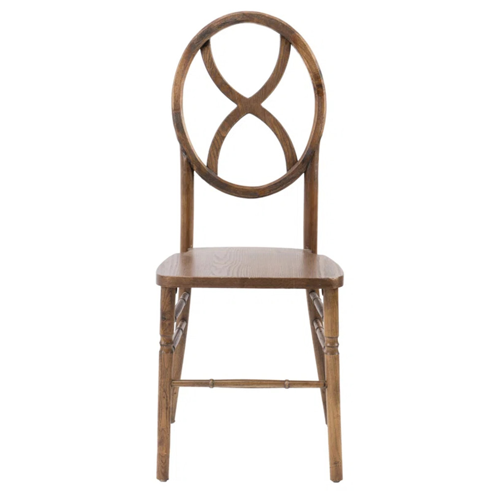 Walnut Wood Cross-Back Phoenix Chair