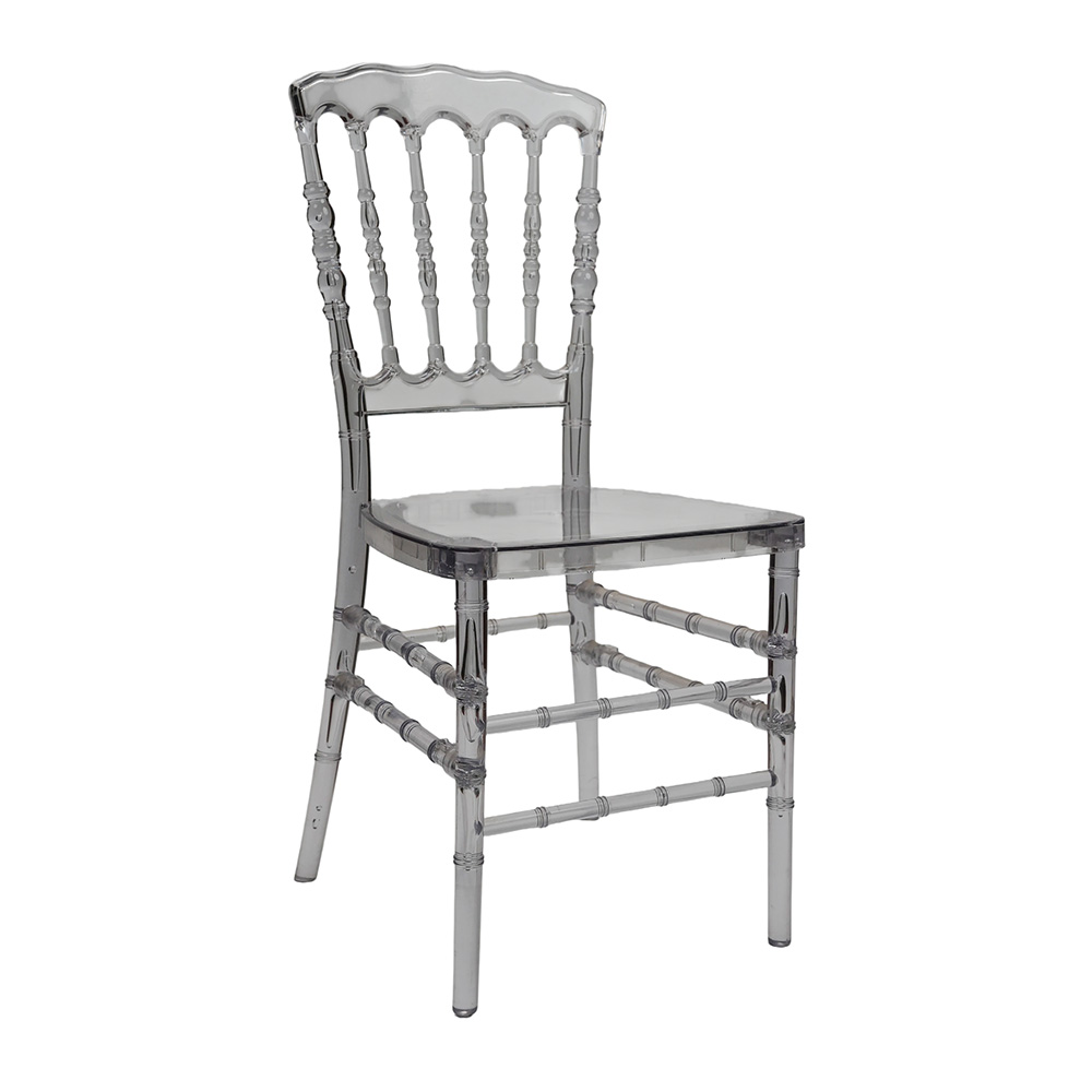 Resin Napoleon Chair-Smokey
