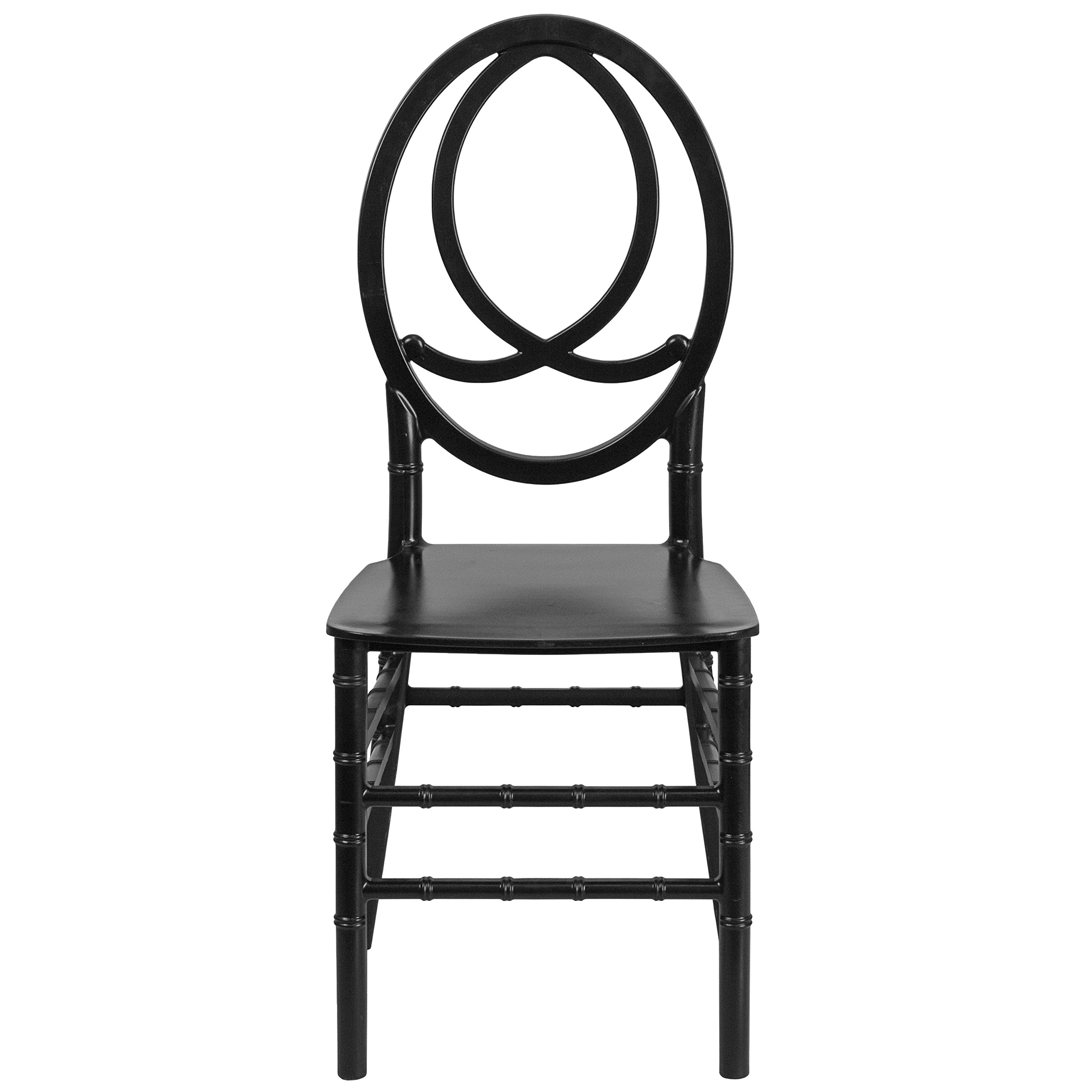 Black Resin Phoenix Chair