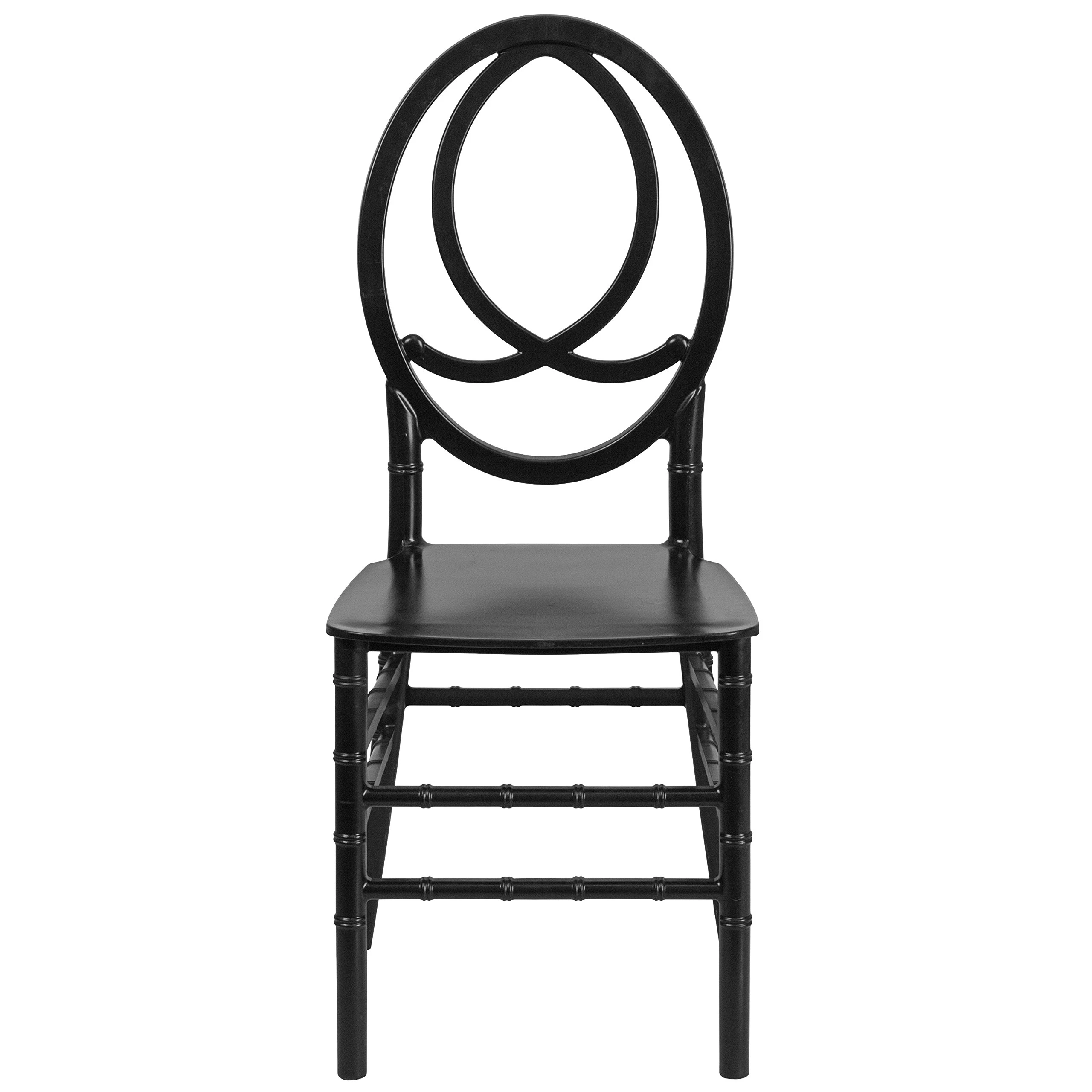 Sedia Phoenix in resina nera