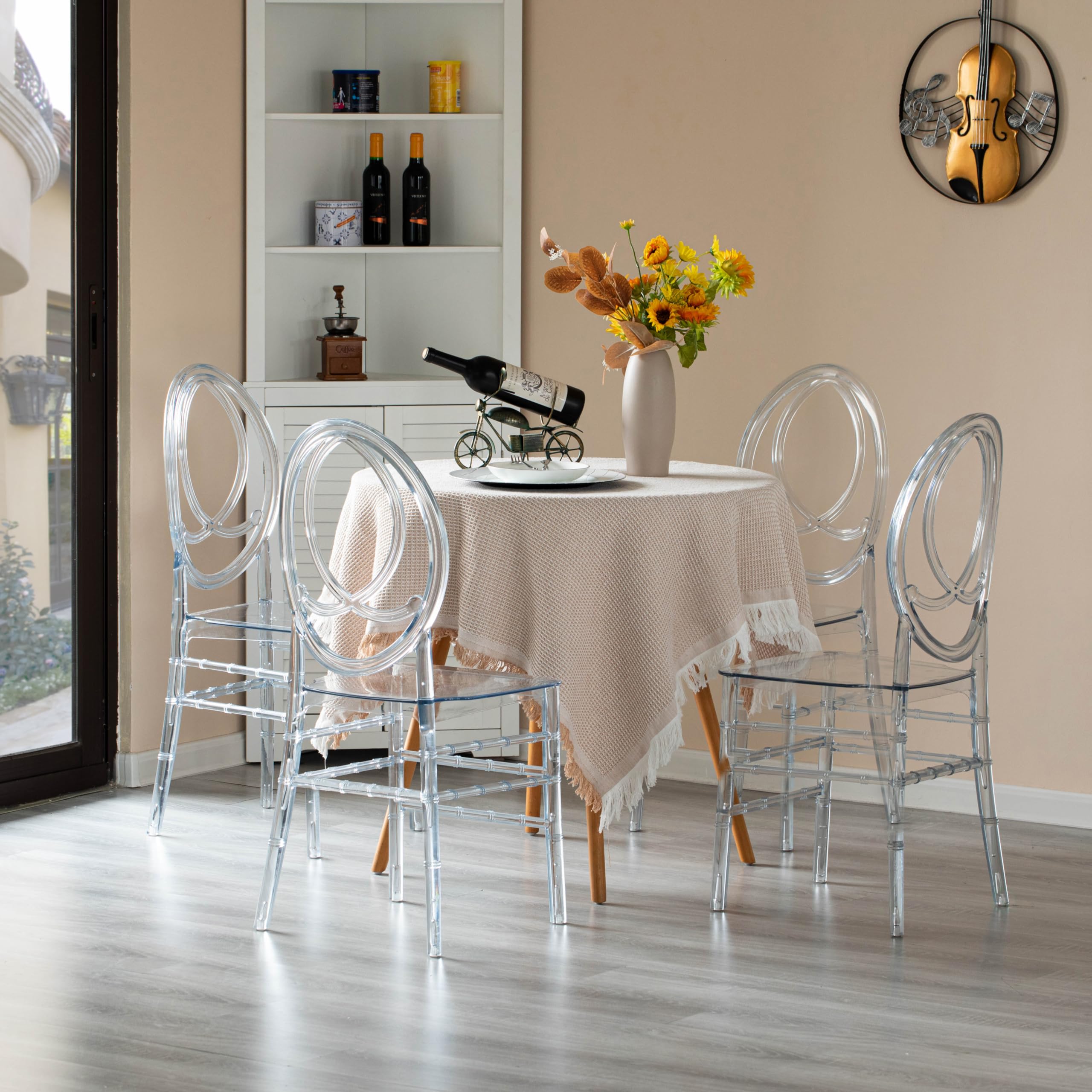 Crystal Clear Phoenix Chair
