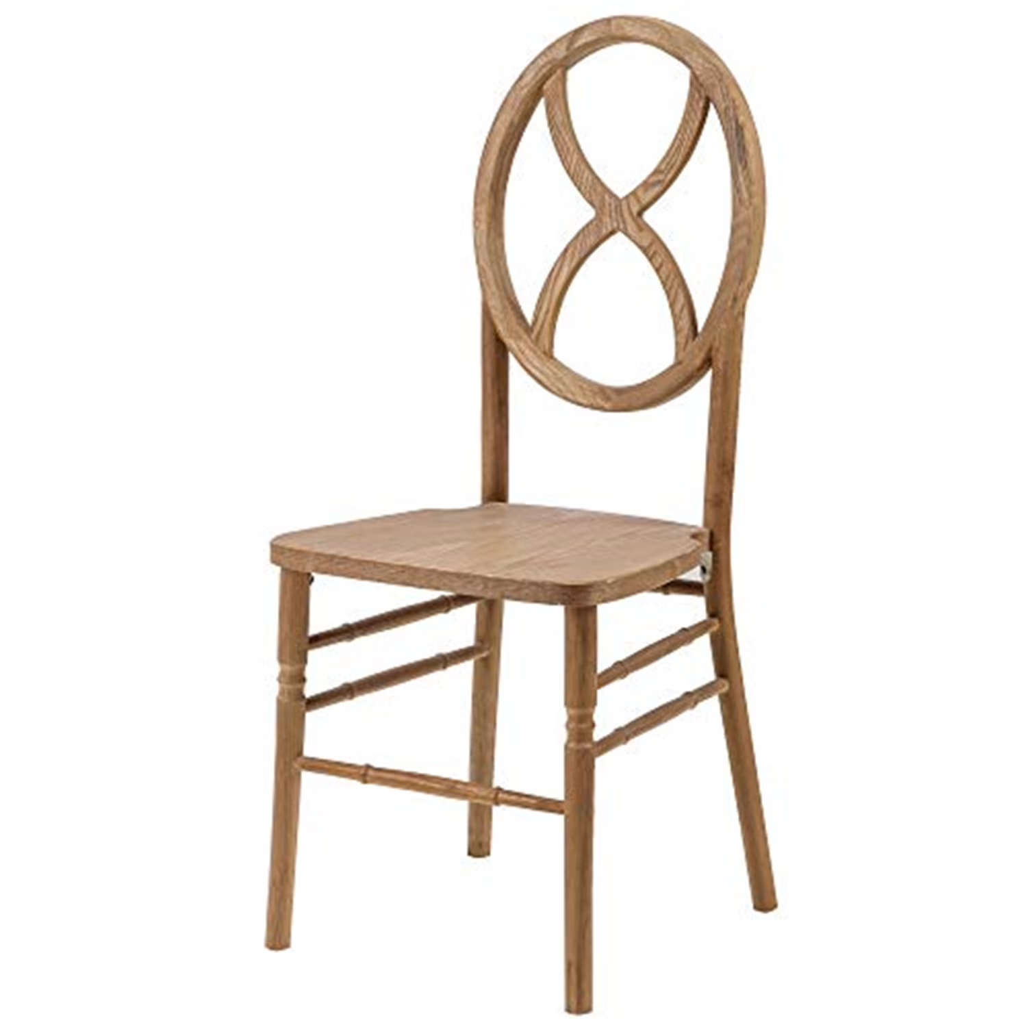 Natural Oak Cross-Back Phoenix Chair
