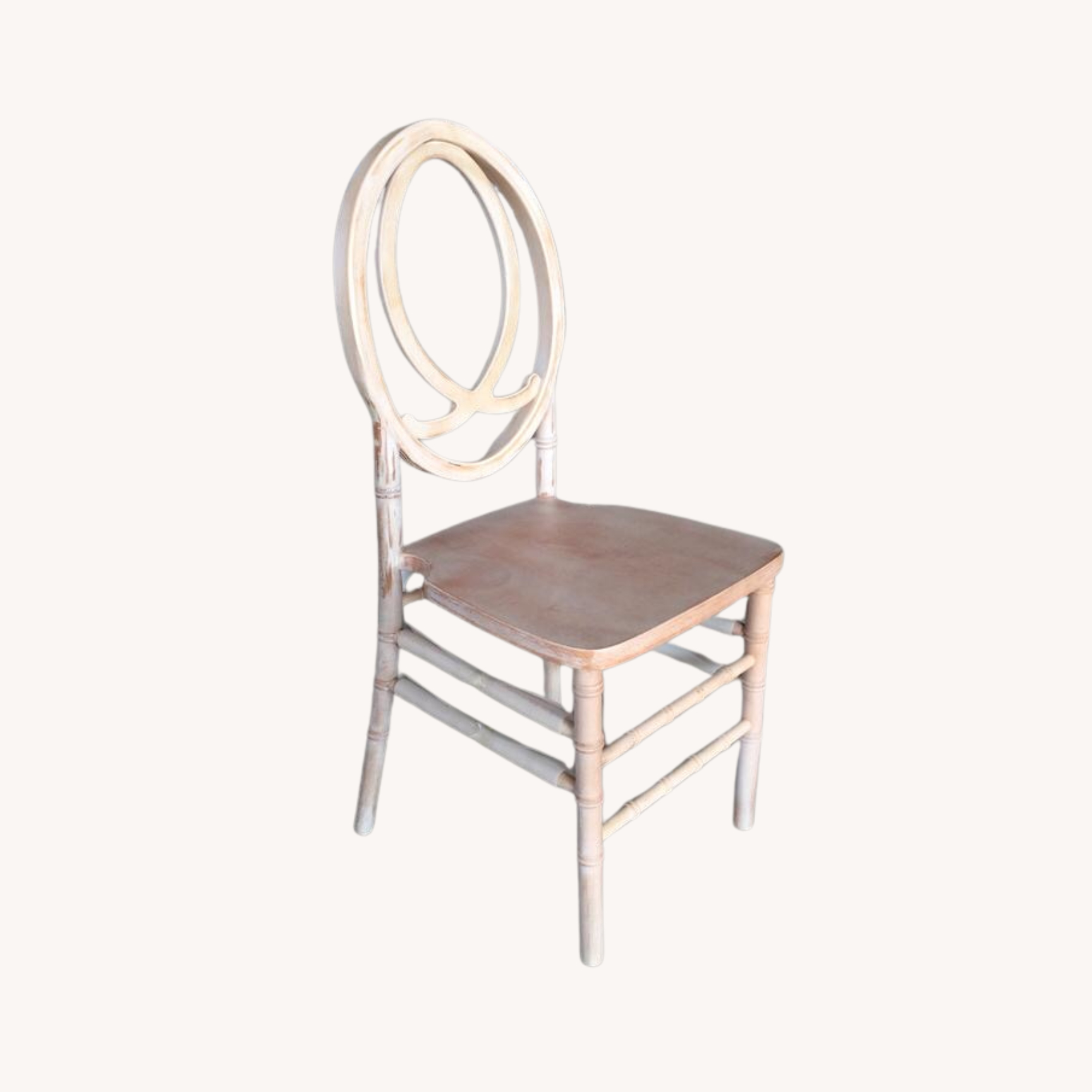 Washed White Phoenix Chair