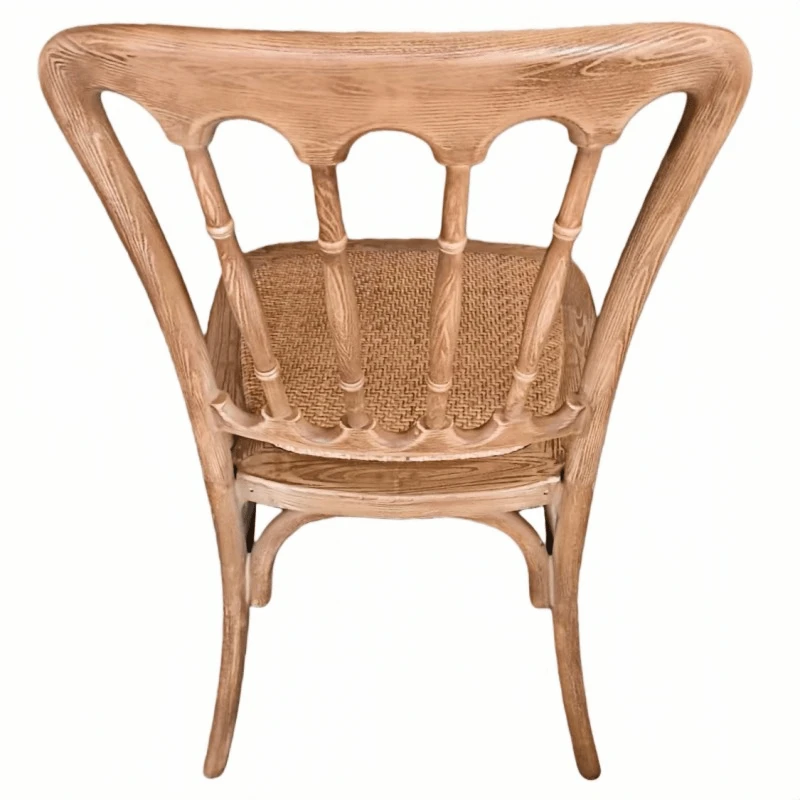 Sedia Napoleon in resina effetto legno &ndash; Stile 3