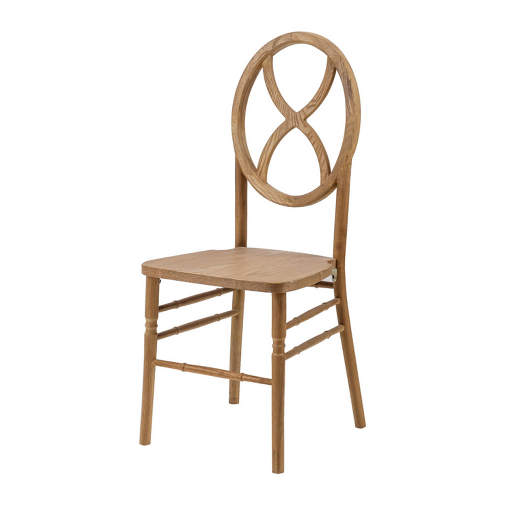 Natural Oak Cross-Back Phoenix Chair