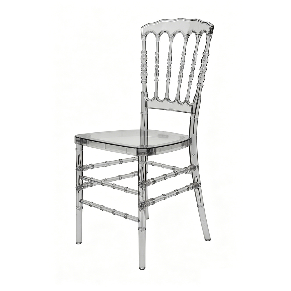 Resin Napoleon Chair-Smokey