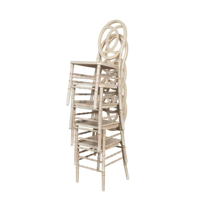 Wood Phoenix Chair-Washed Finish
