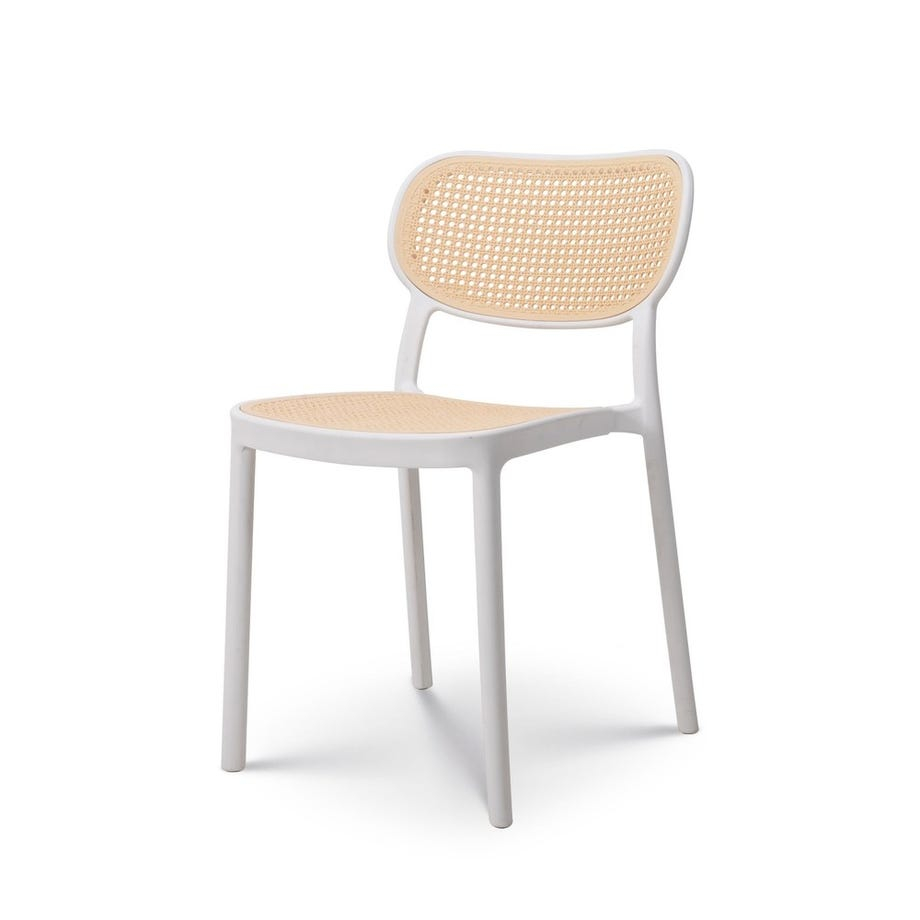 Resin & Rattan Wicker Chair