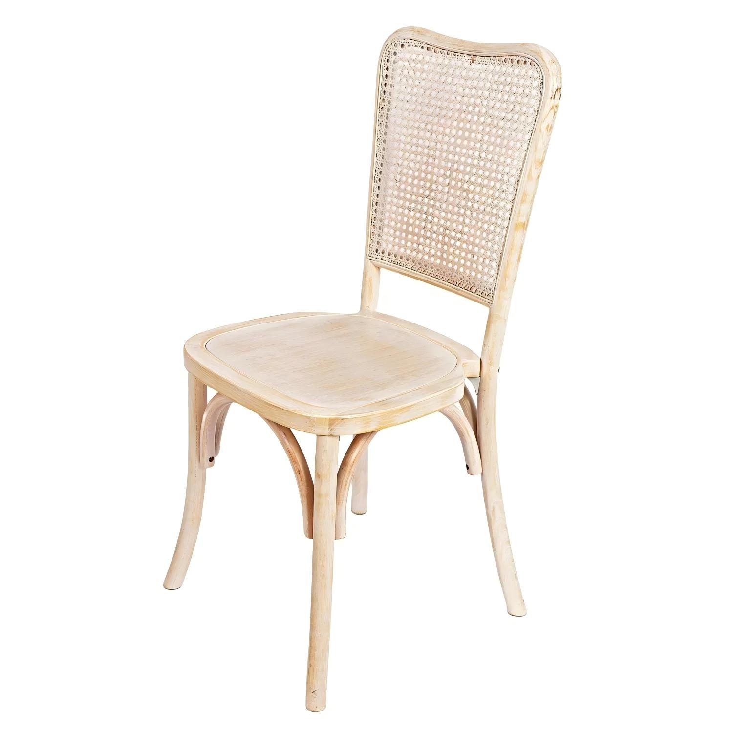 Event Rental  Rattan Back  Chairs for Wedding