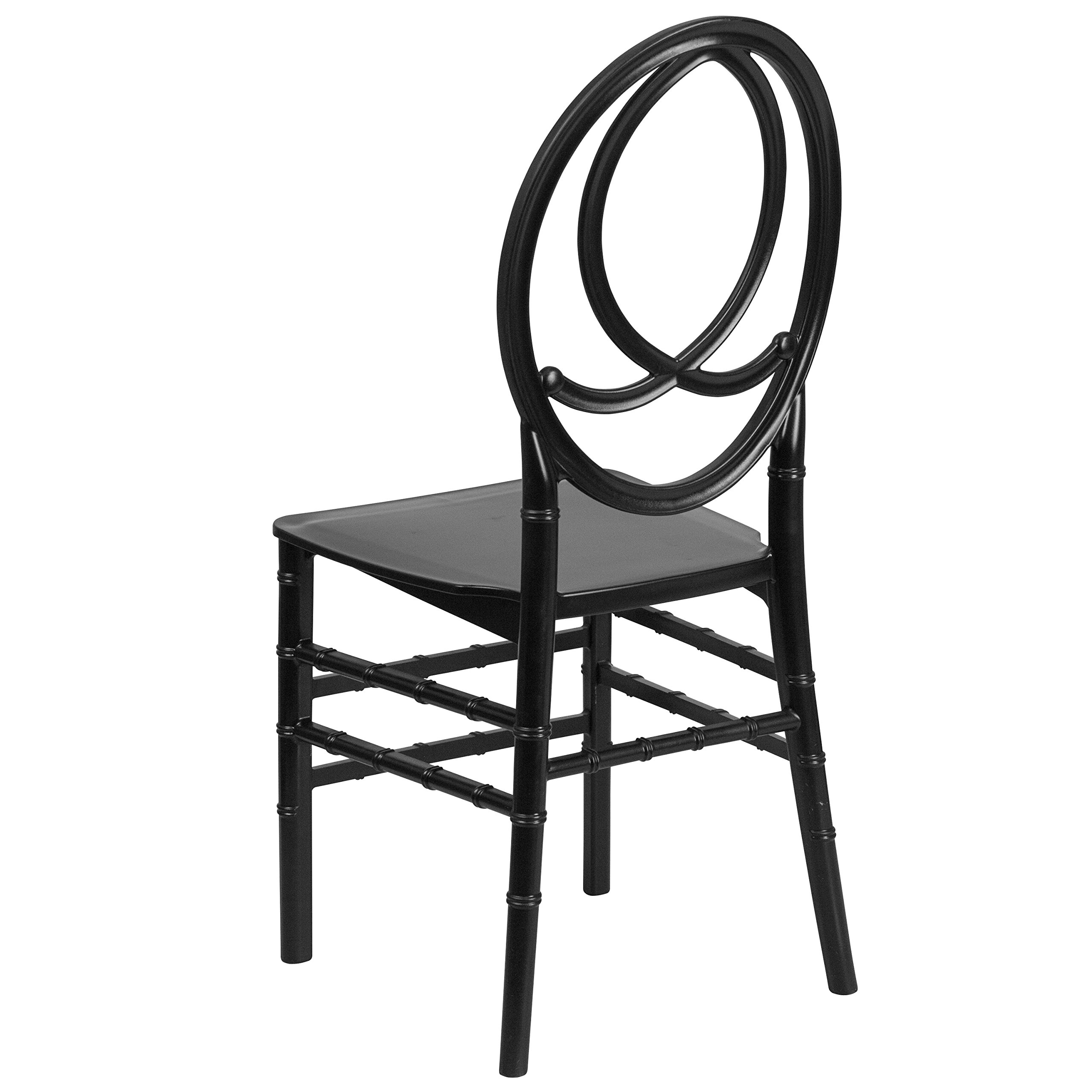 Black Resin Phoenix Chair