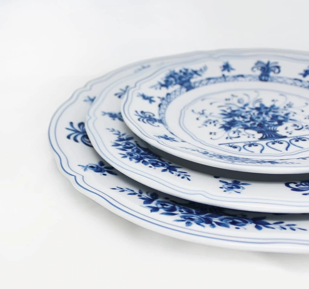 Collezione di sostituire Piatti Pane in Porcellana Floreale