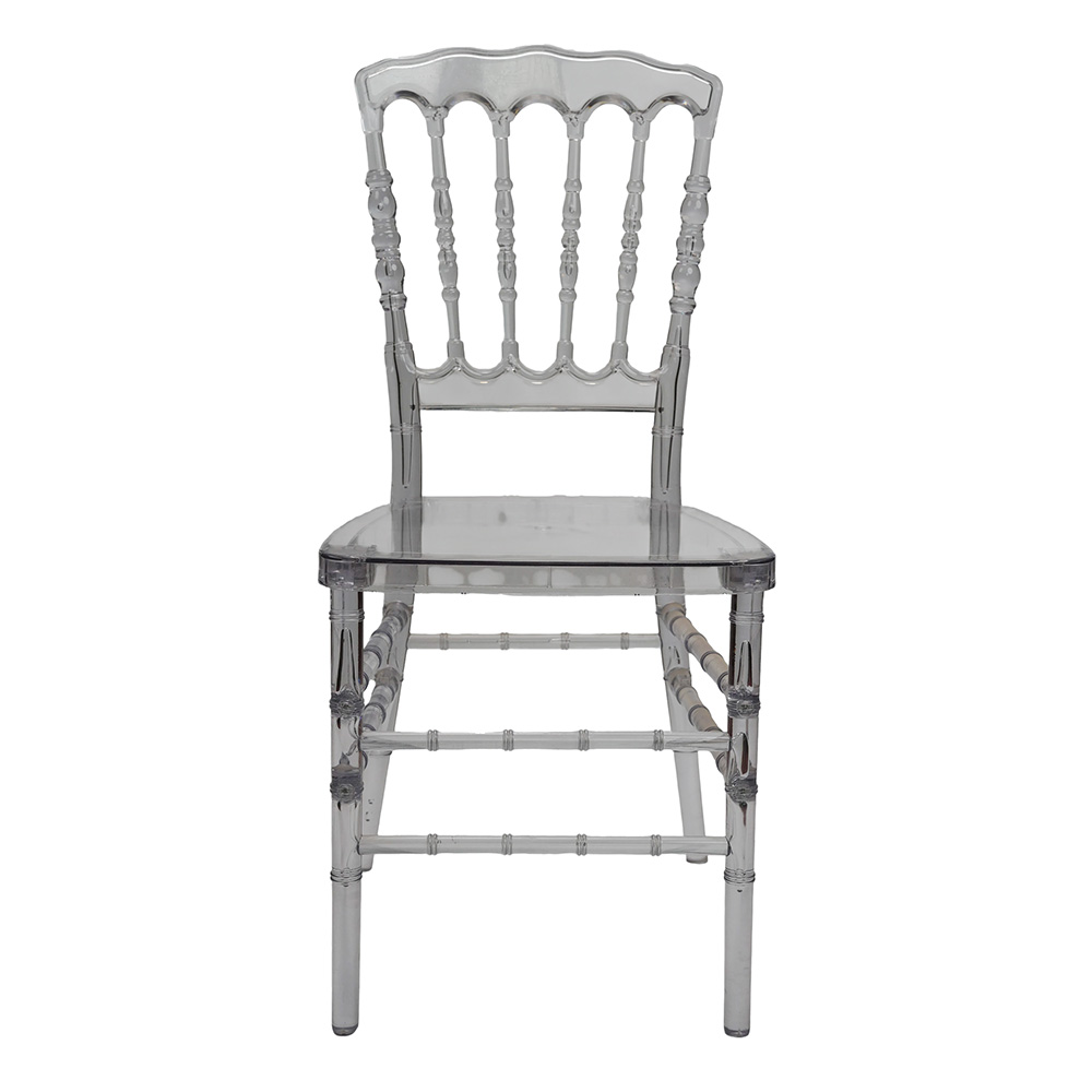 Resin Napoleon Chair-Smokey