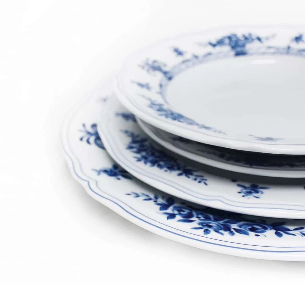 Collezione di sostituire Piatti Pane in Porcellana Floreale